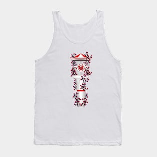 Momoland floral Lightstick Tank Top